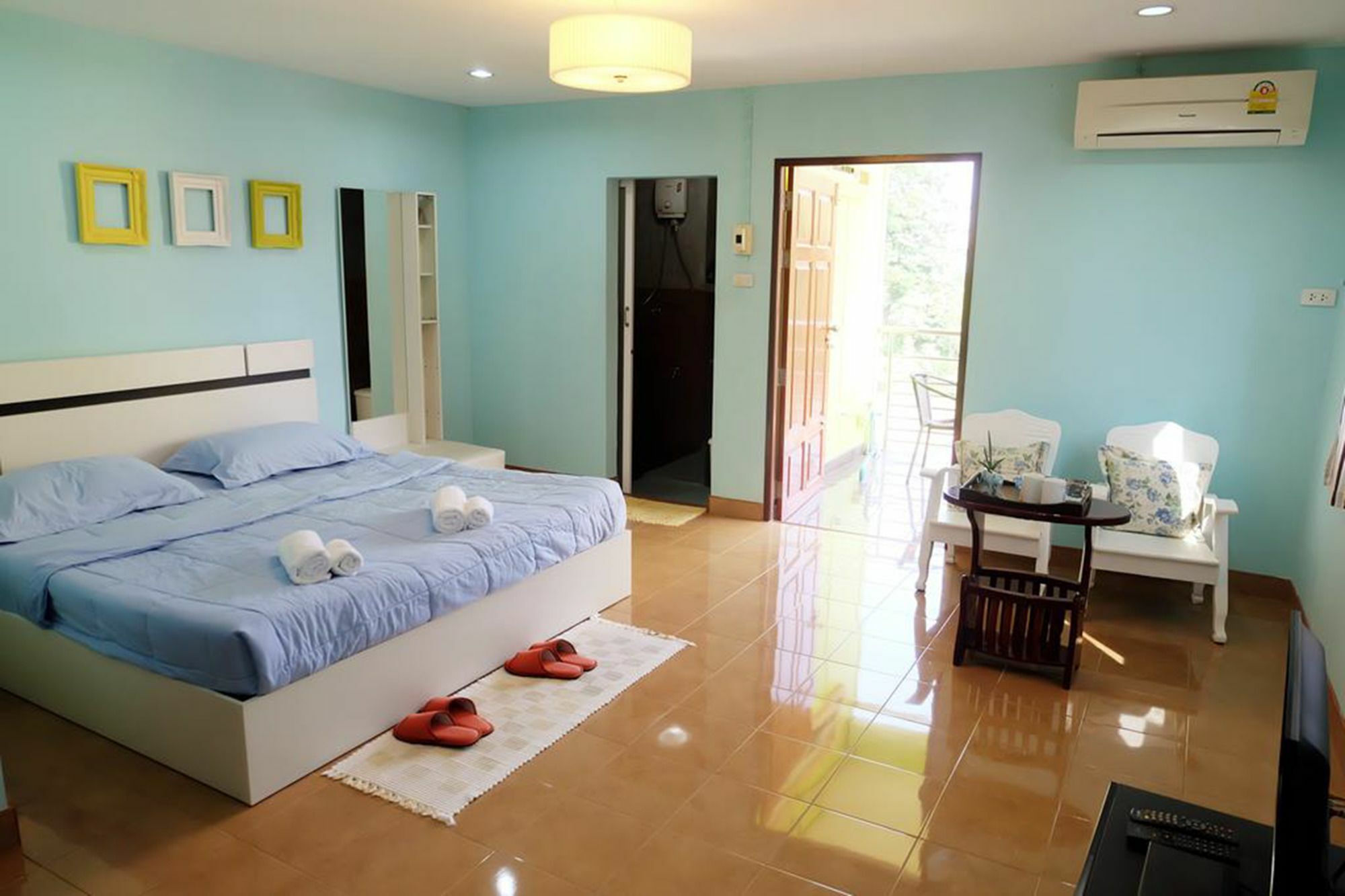 Green House At Trang Guesthouse Esterno foto