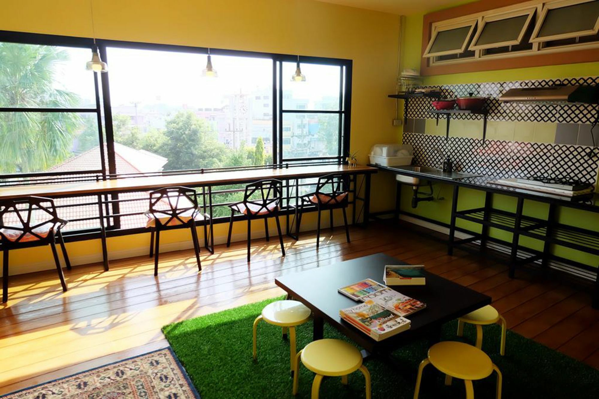 Green House At Trang Guesthouse Esterno foto